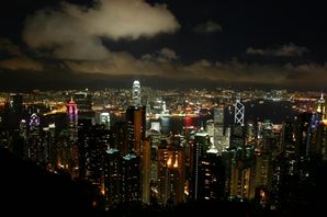 香港夜景写真1