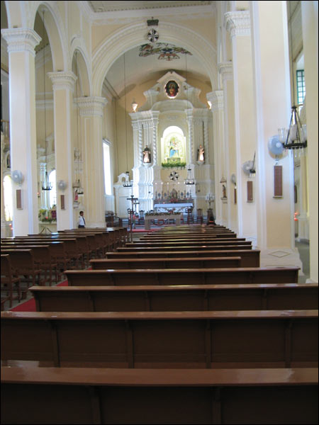 ポルトガル情緒が残るマカオの教会