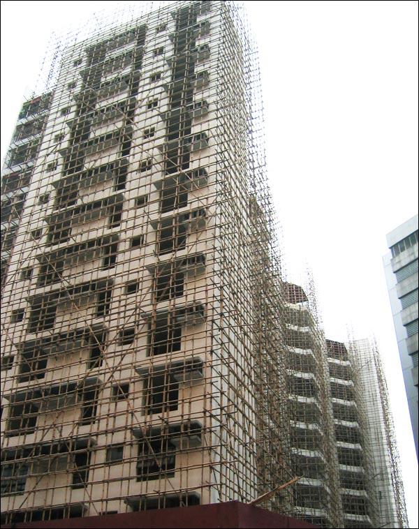 香港建築現場写真