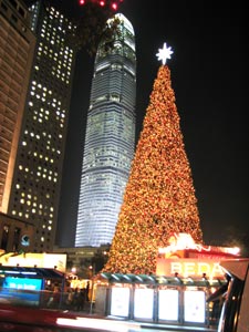 香港のクリスマス・イルミネーション