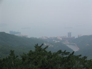 ビクトリアピークからの香港景色